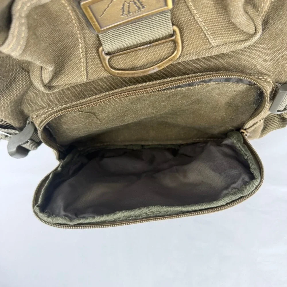 Source Unknown canvas backpack